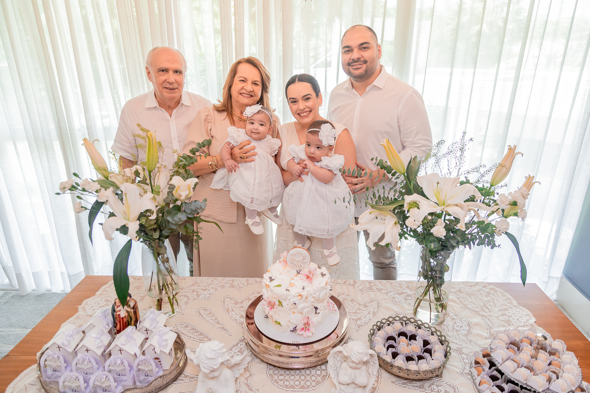 Batizado de Maria Olívia e Maria Ester. Registrado por George Dantas