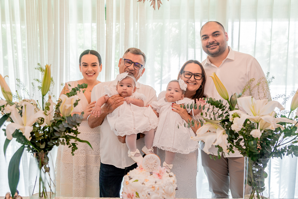 Batizado de Maria Olívia e Maria Ester. Registrado por George Dantas