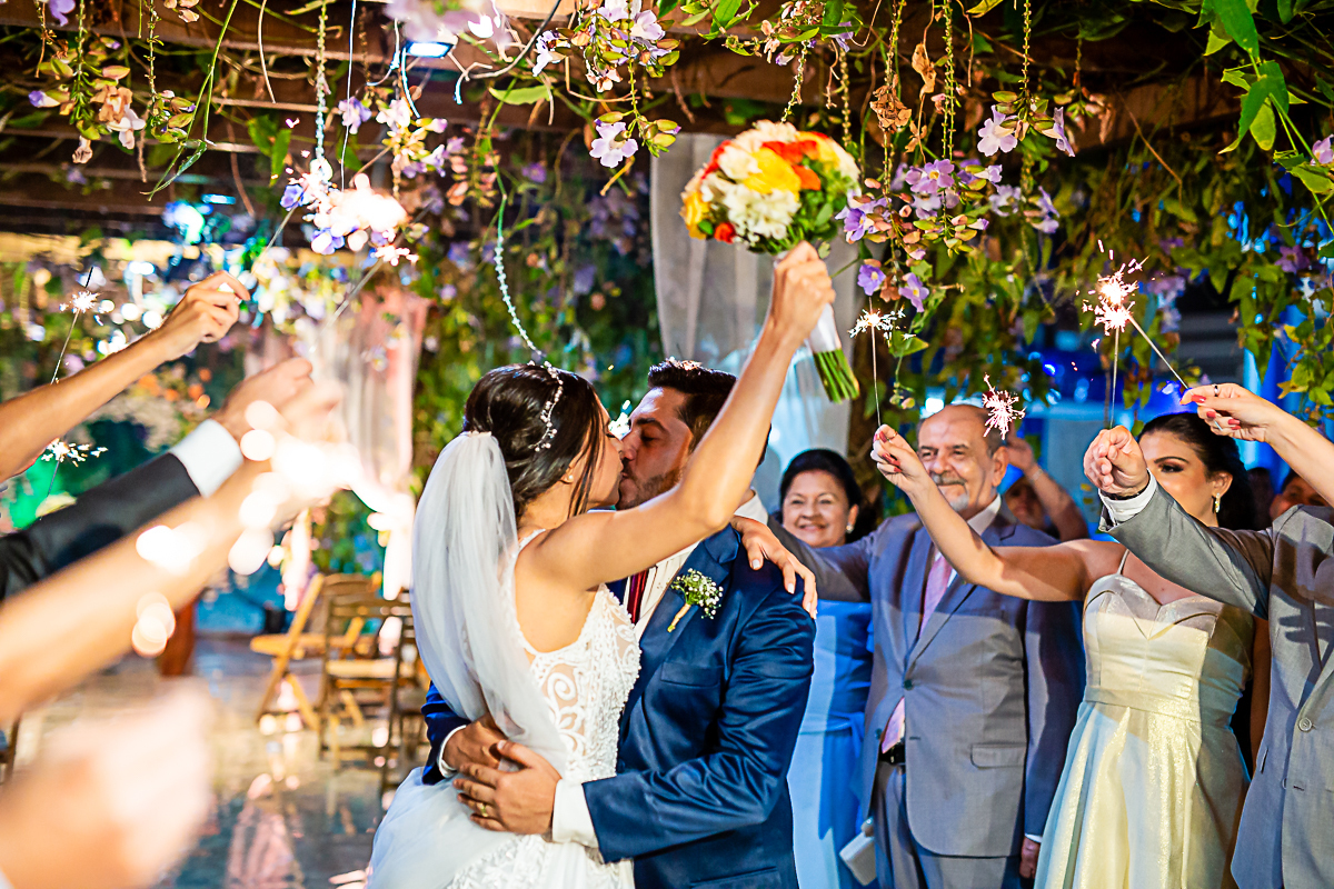 Enfim casados. Foto registrada por George Dantas