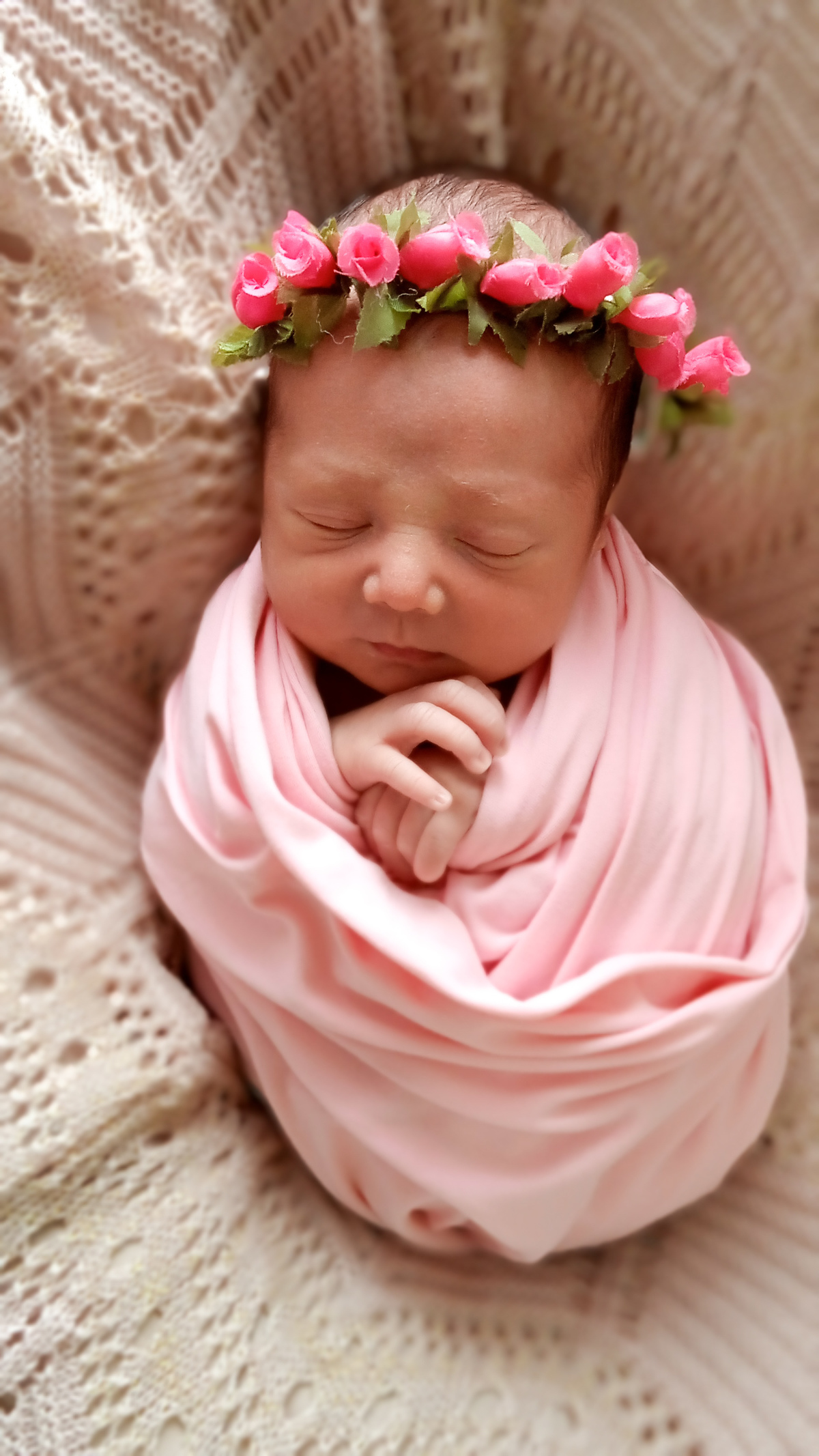 Antônia linda no seu soninho de princesa!