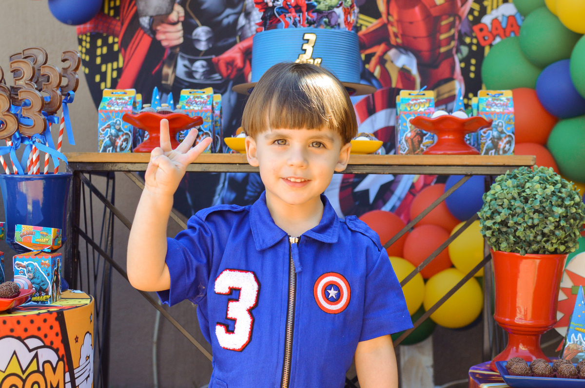 Aniversário de menino 3 anos