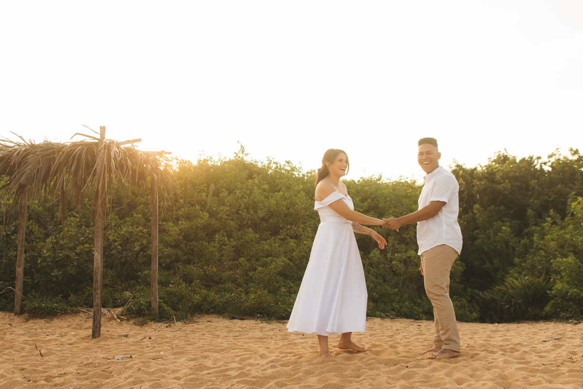 Fotografia espontânea na praia