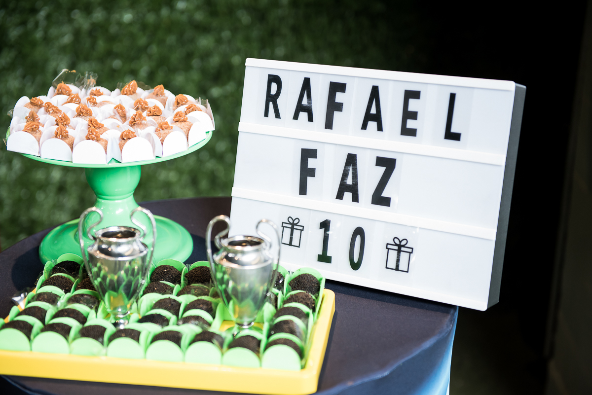 docinhos da festa do Rafa