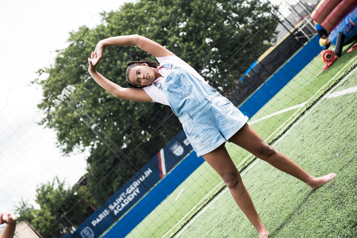 aquecendo para o jogo