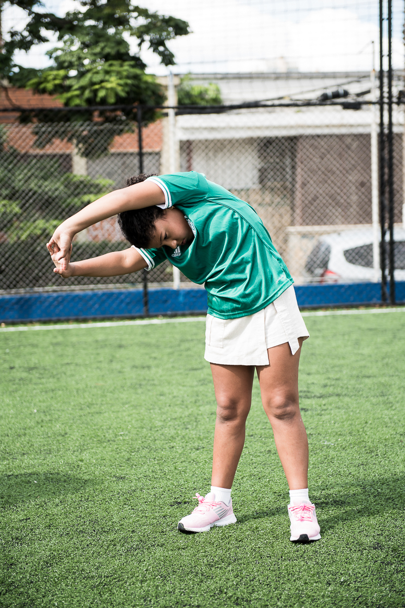 aquecendo para o jogo