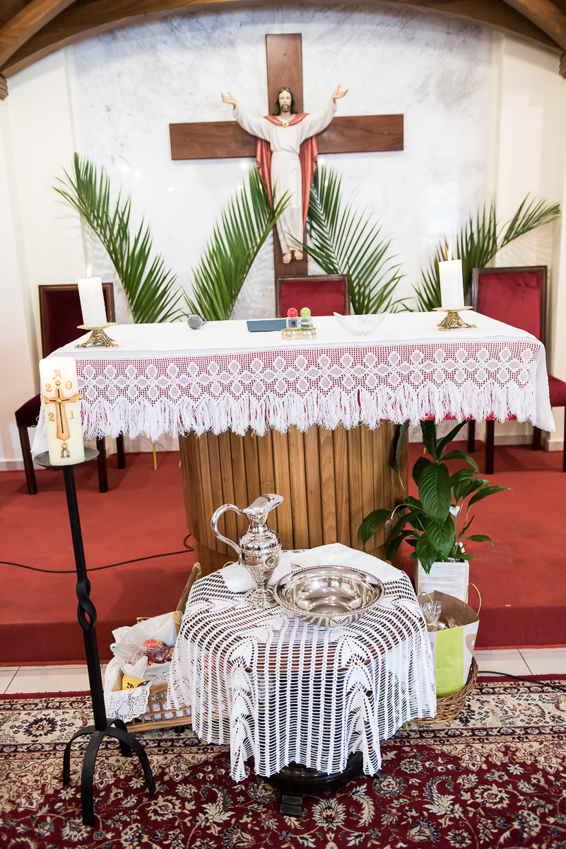 Decoração batizado - Círculo Militar - Ibirapuera