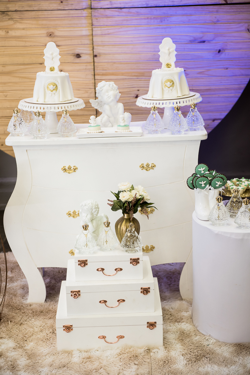 Decoração batizado - Círculo Militar - Ibirapuera