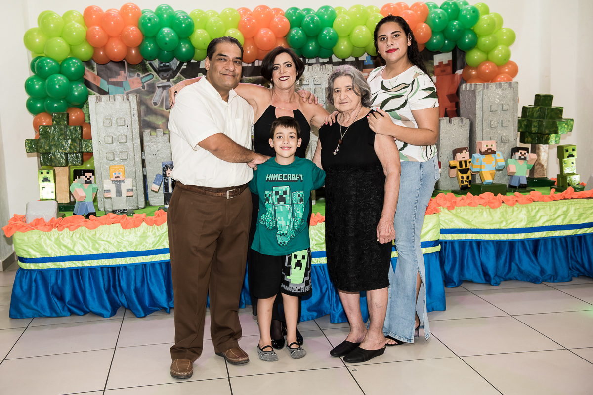 Fotografia Festa Infantil – família