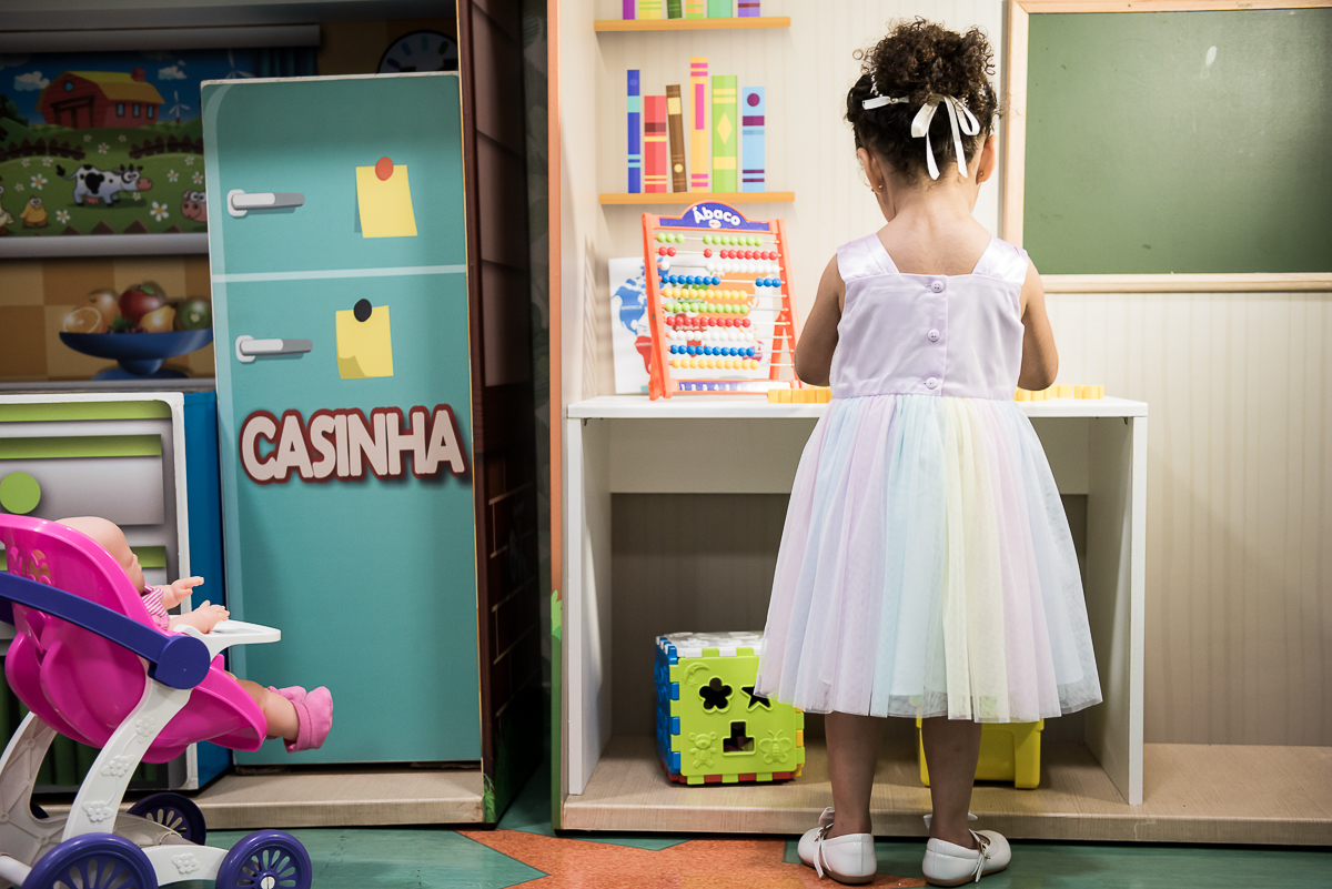 fotografia festa infantil - brincando de casinha