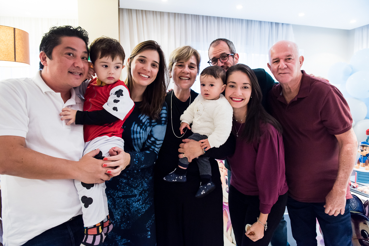 foto com os convidados