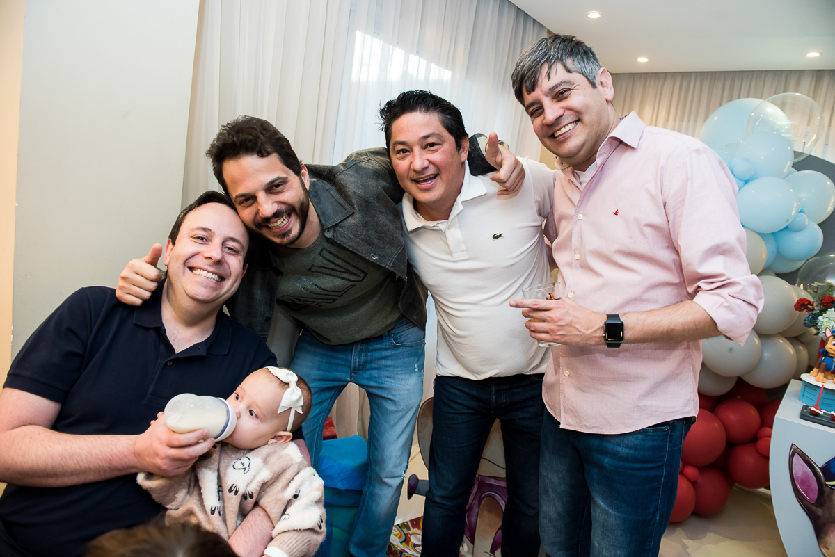 foto com os convidados