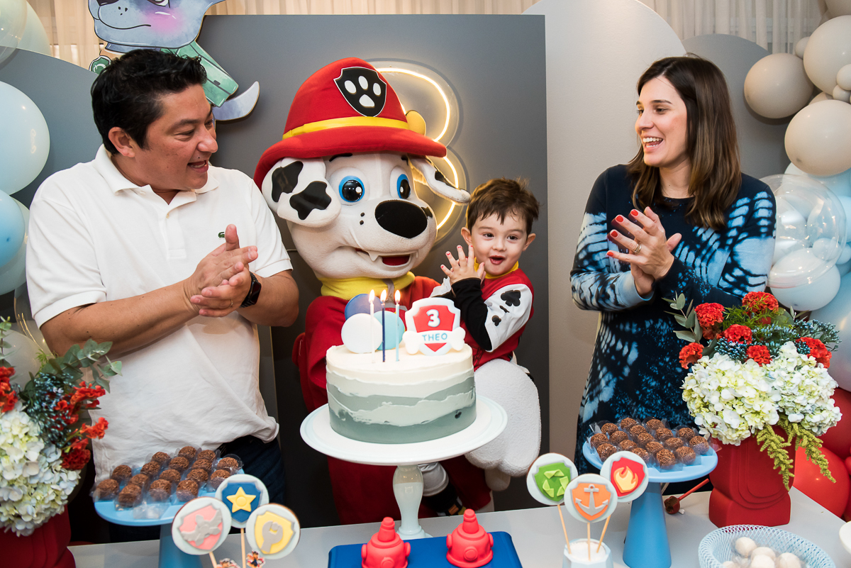 Hora do Parabéns com a Patrulha Canina