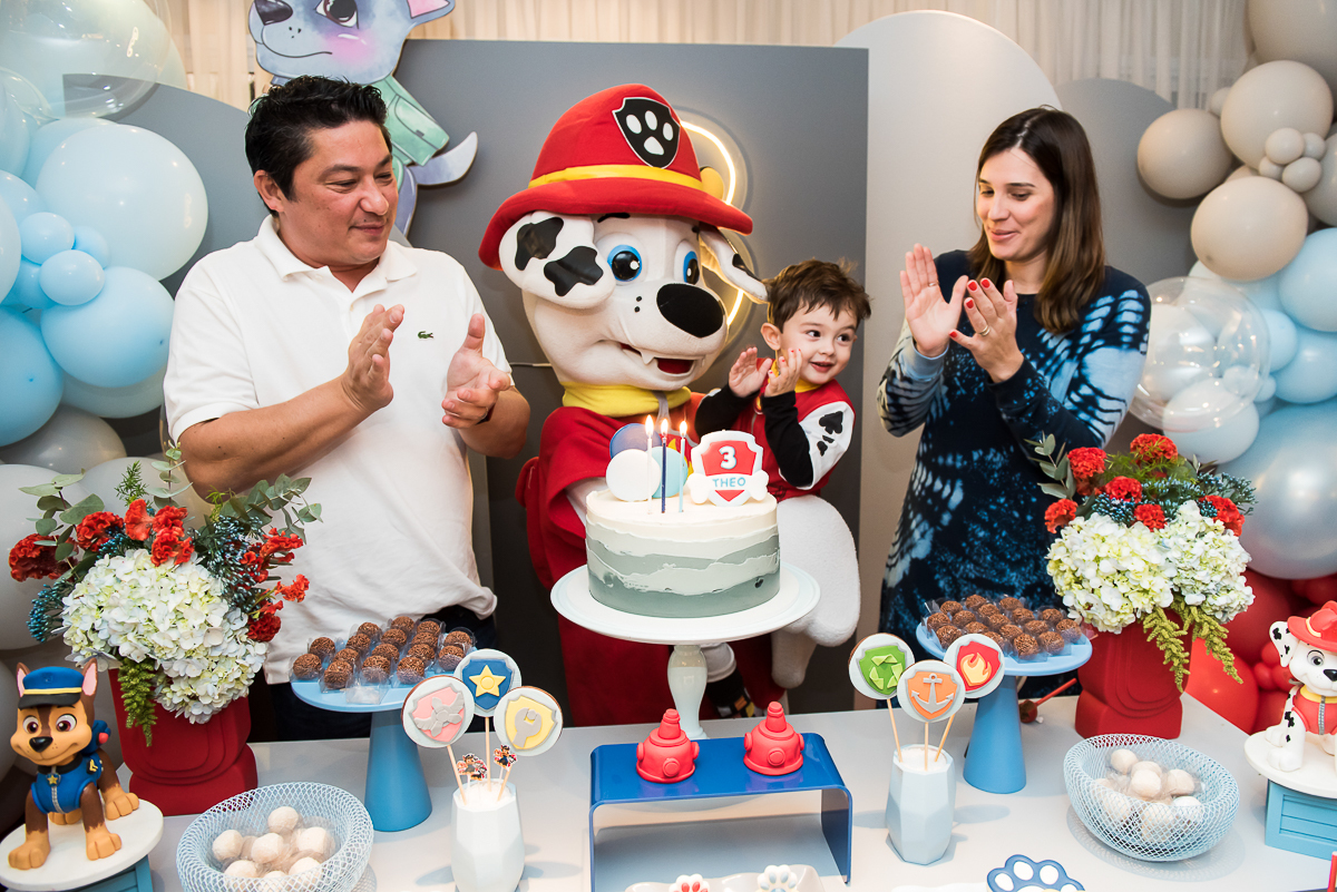 Hora do Parabéns com a Patrulha Canina