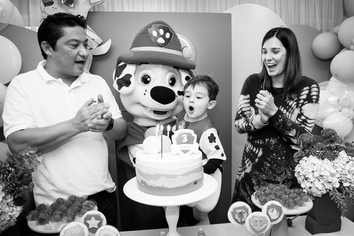 Hora do Parabéns com a Patrulha Canina