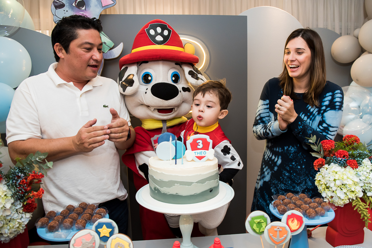 Hora do Parabéns com a Patrulha Canina