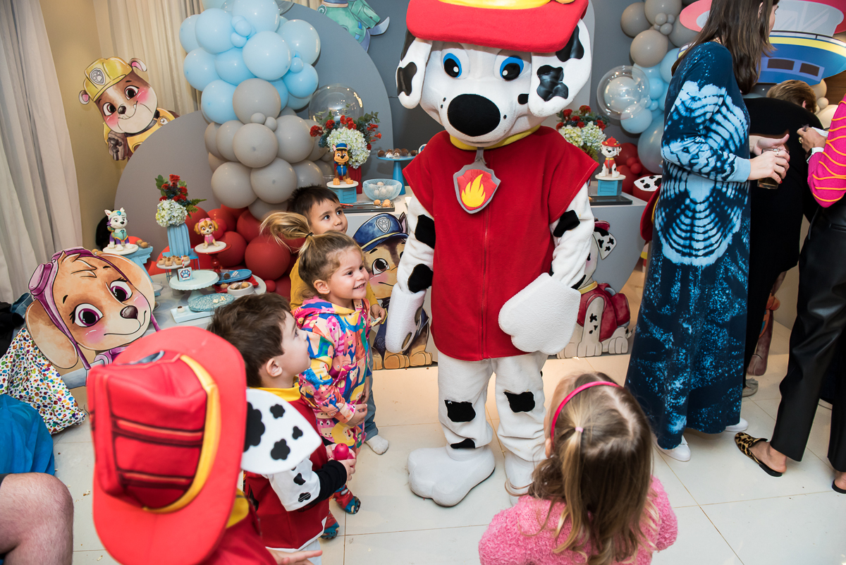 curtindo a patrulha canina