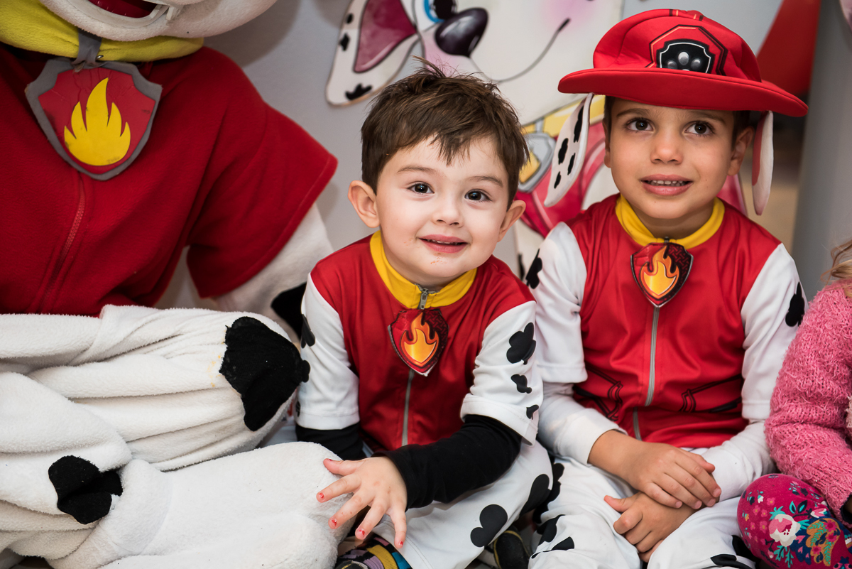 curtindo a patrulha canina