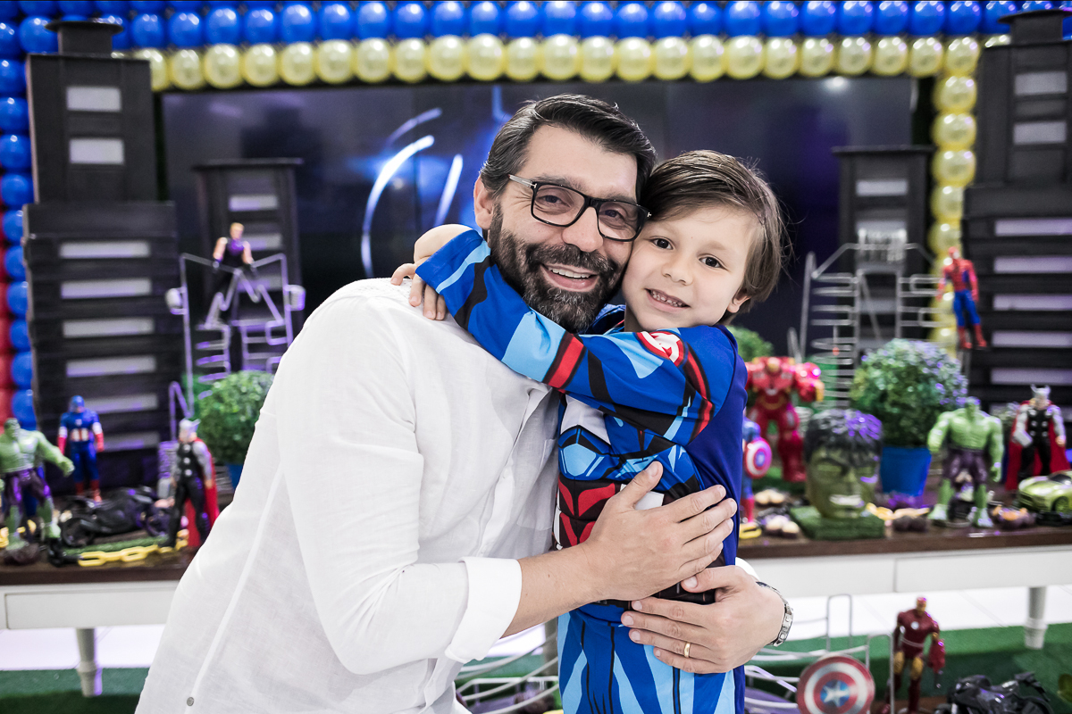 Capitão América e Papai