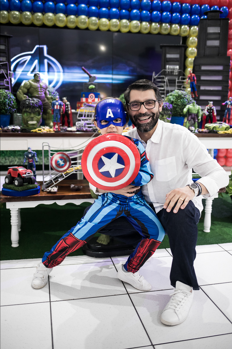 Capitão América e Papai