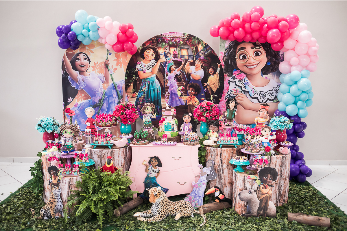 Fotografia Festa Infantil - Buffet Zupallo - Tema Encanto Disney