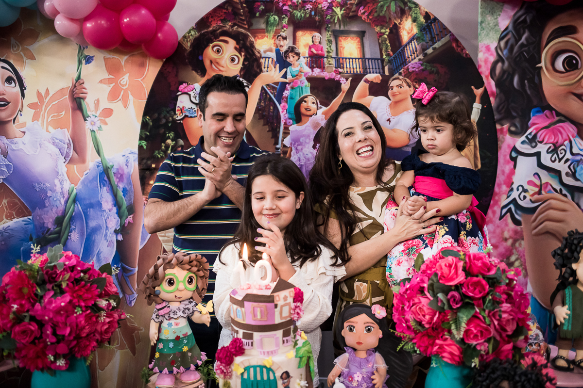 Fotografia do Parabéns - Tema Encanto Disney