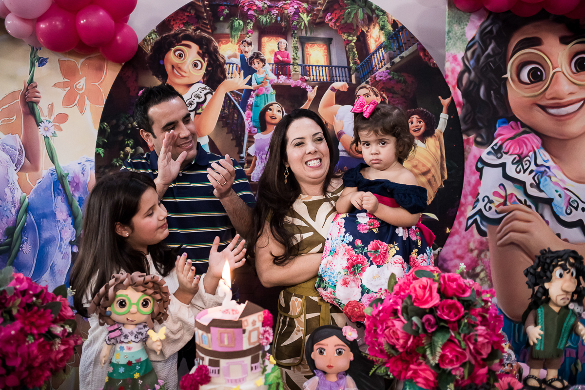 Fotografia do Parabéns - Tema Encanto Disney