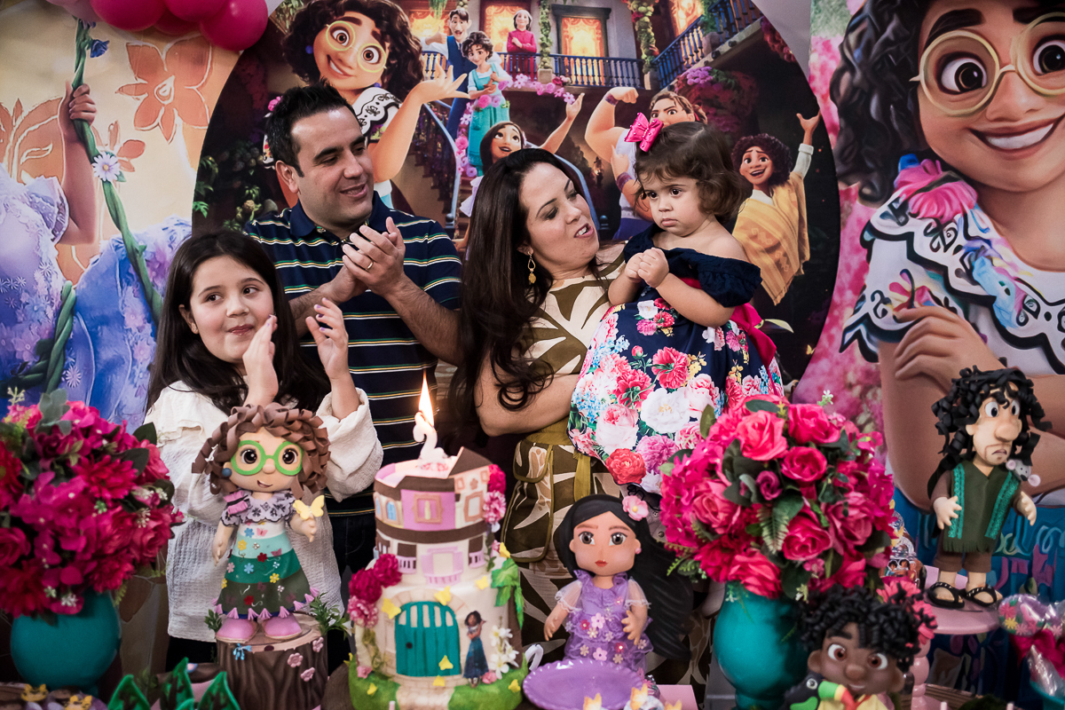 Fotografia do Parabéns - Tema Encanto Disney
