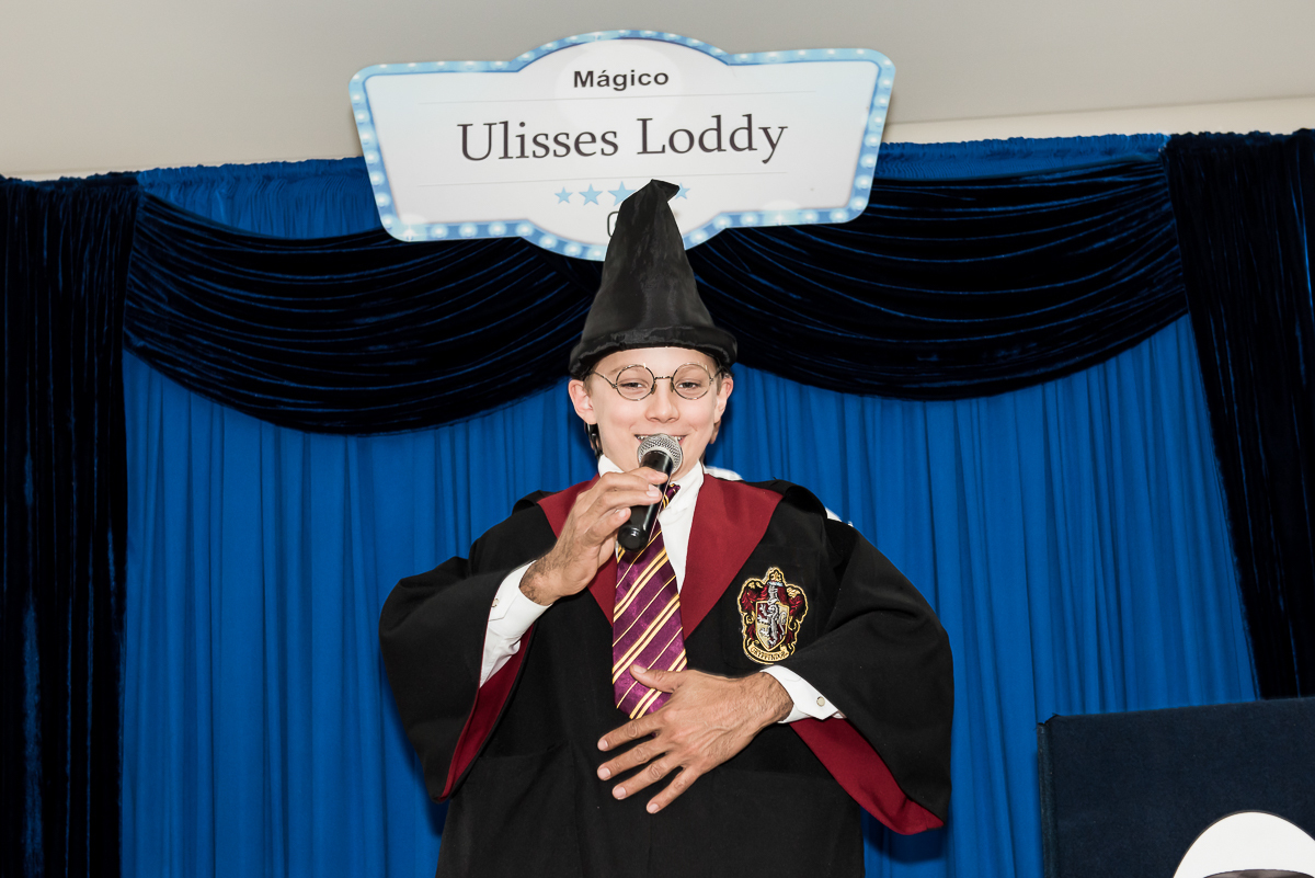 criança e mágica de harry potter
