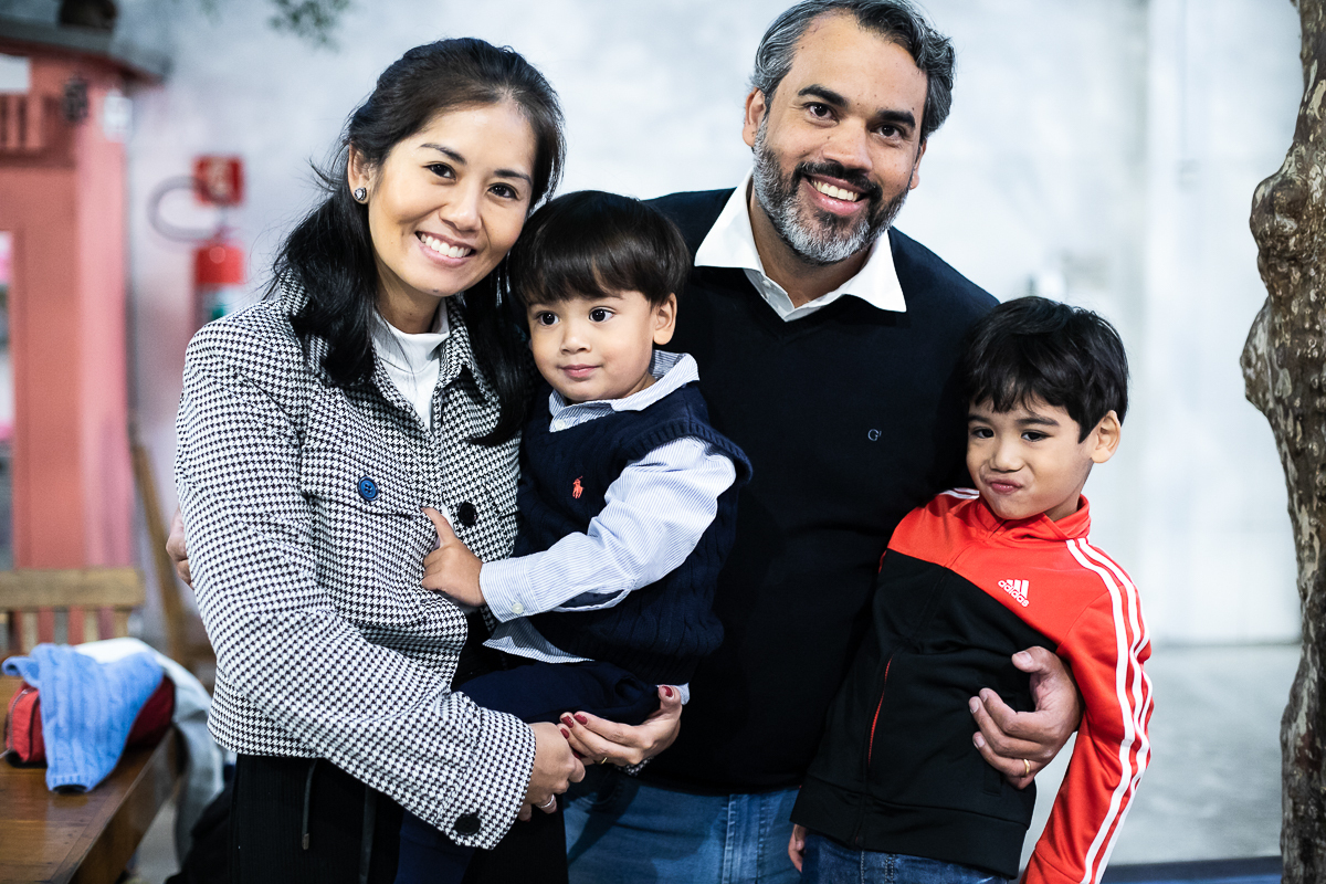 família feliz