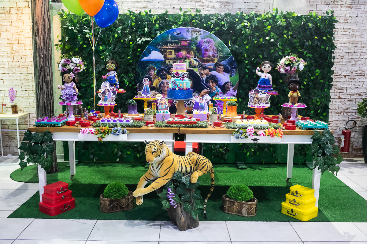 festa tema desenho encanto da disney