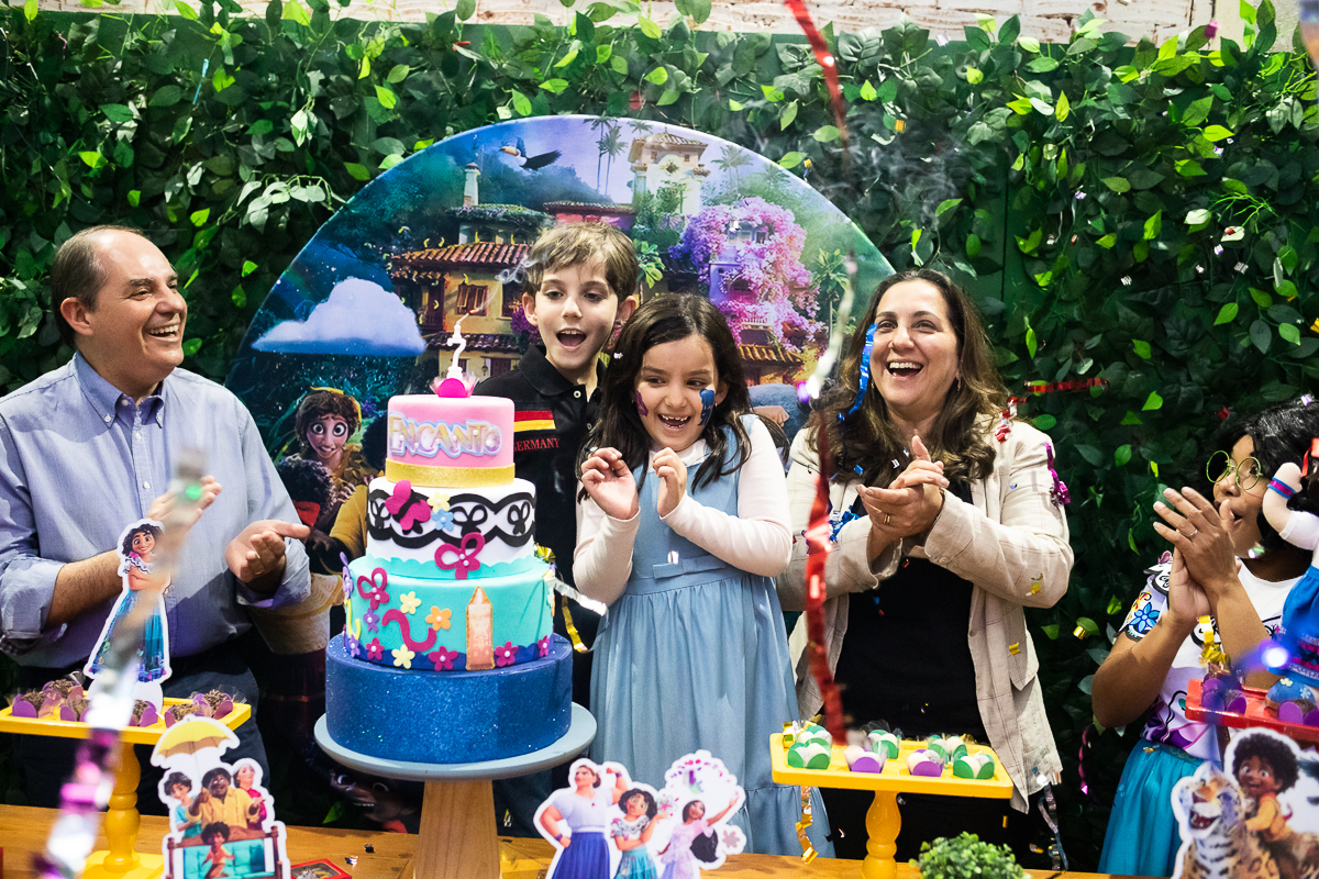 curtindo os parabéns