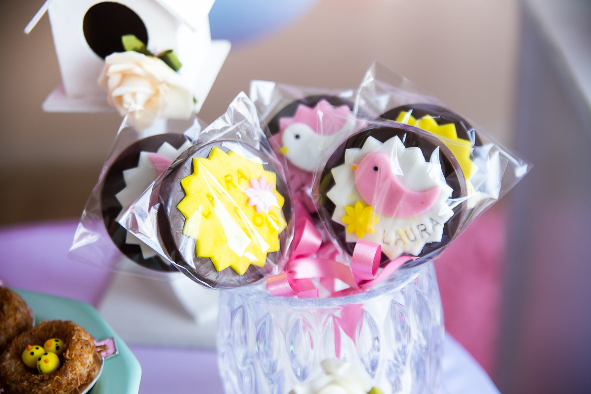 pirulitos de chocolate