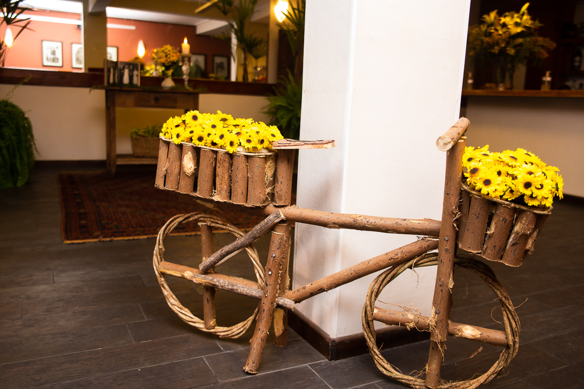 bicicleta com flores