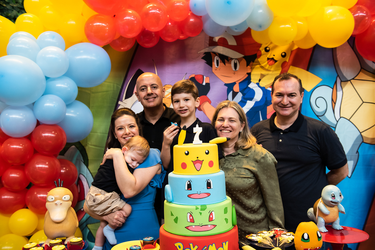 os convidados também cantaram parabéns