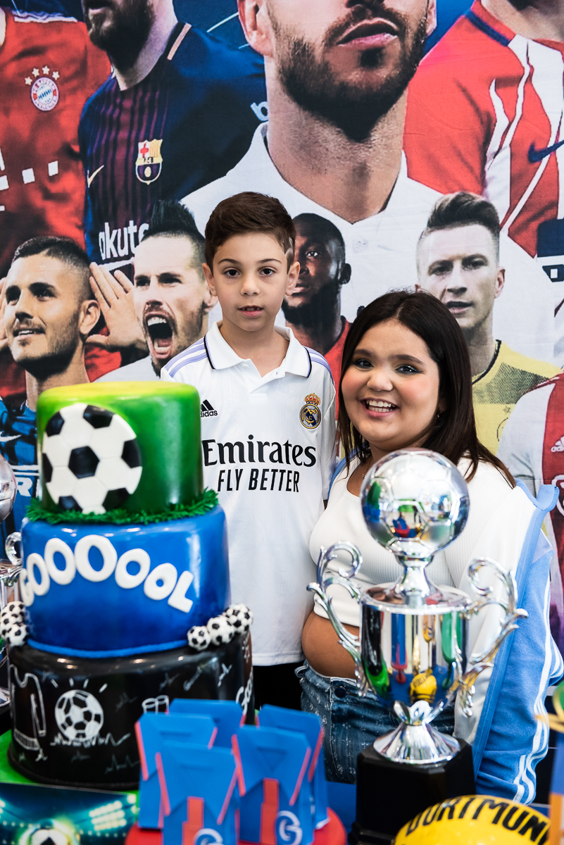 Guilherme e sua irmã Isabela