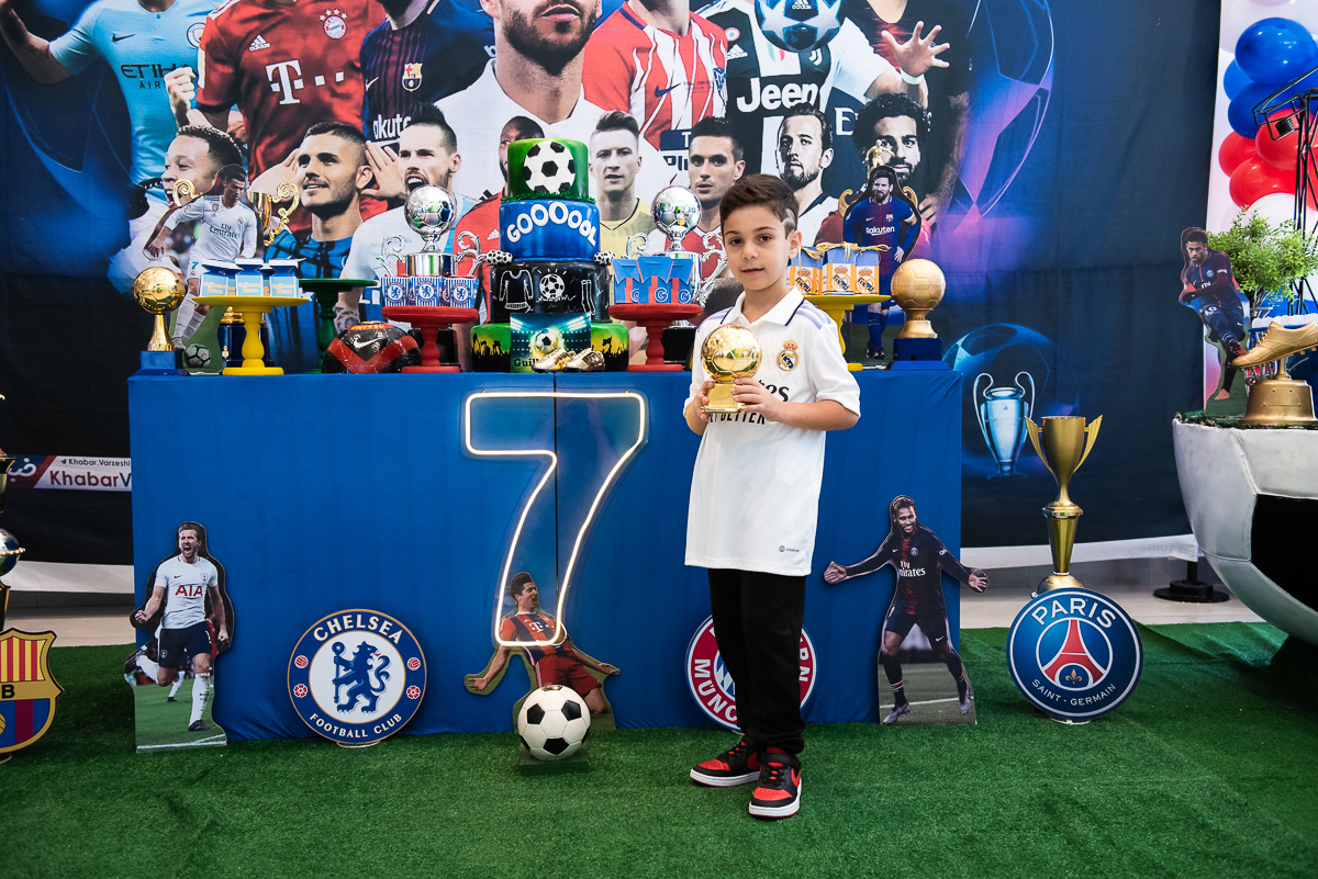 Guilherme fez 7 anos