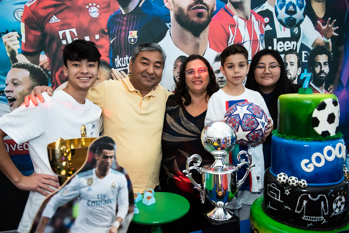 os convidados também gostam de fotos na mesa do parabéns
