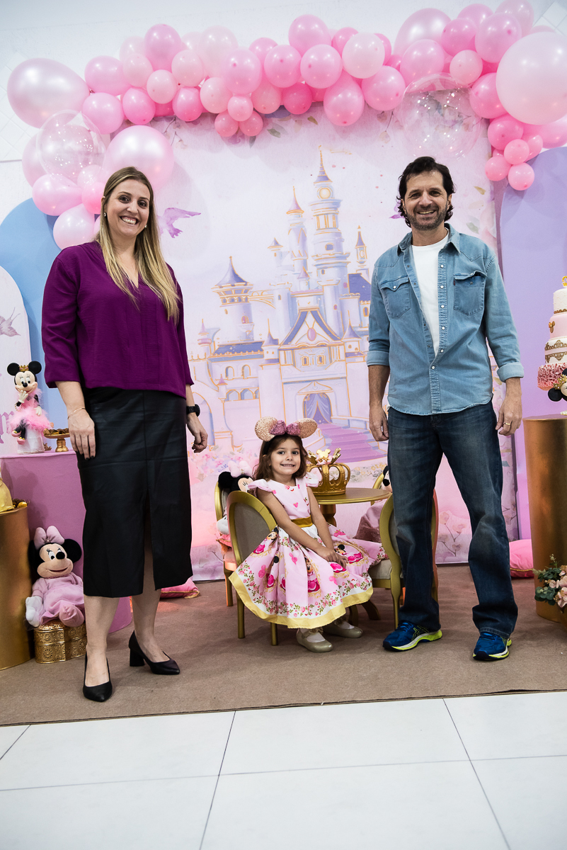 Mamãe, Princesa Duda e Papai
