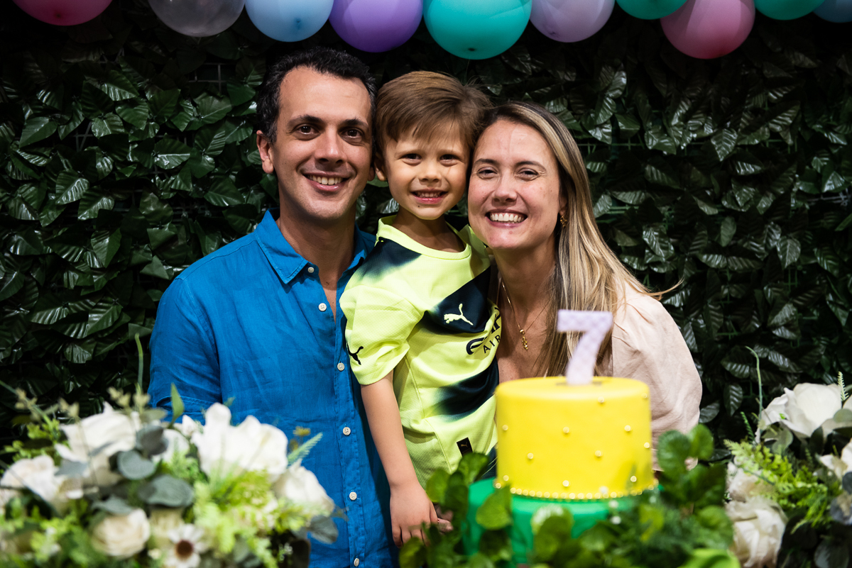 papai, irmão e mamãe