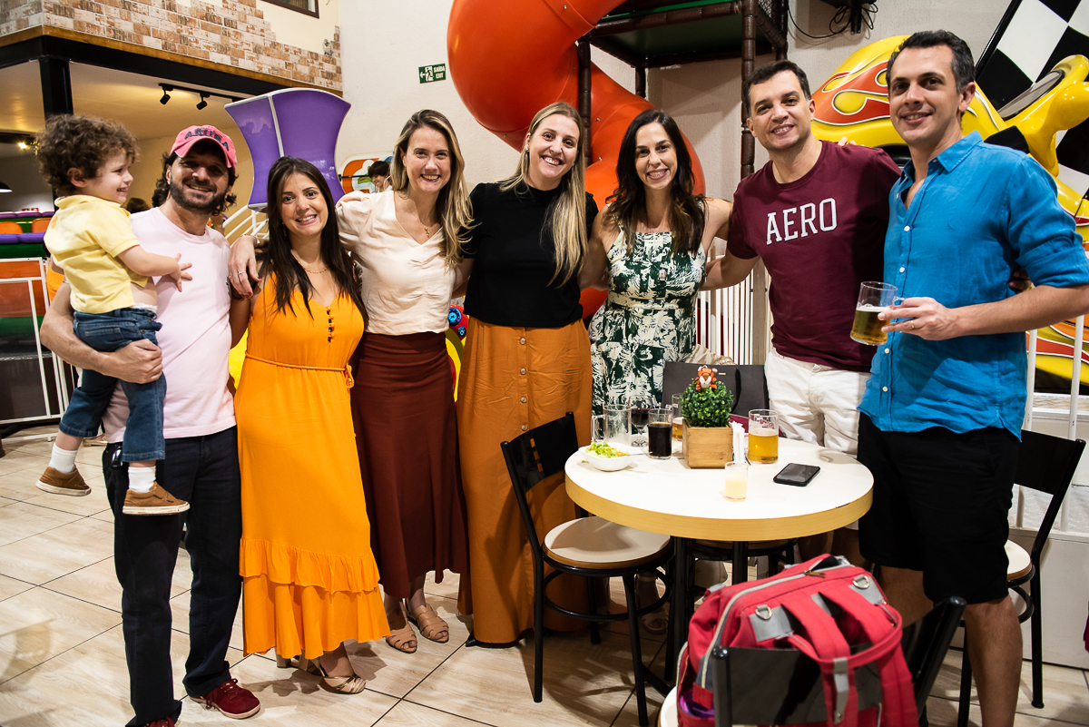 fotos com a família