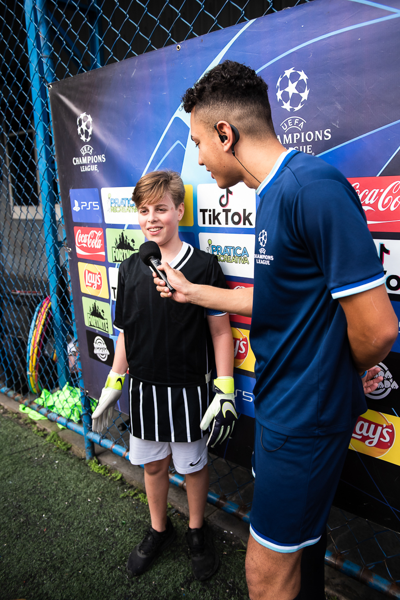 entrevista com jogador