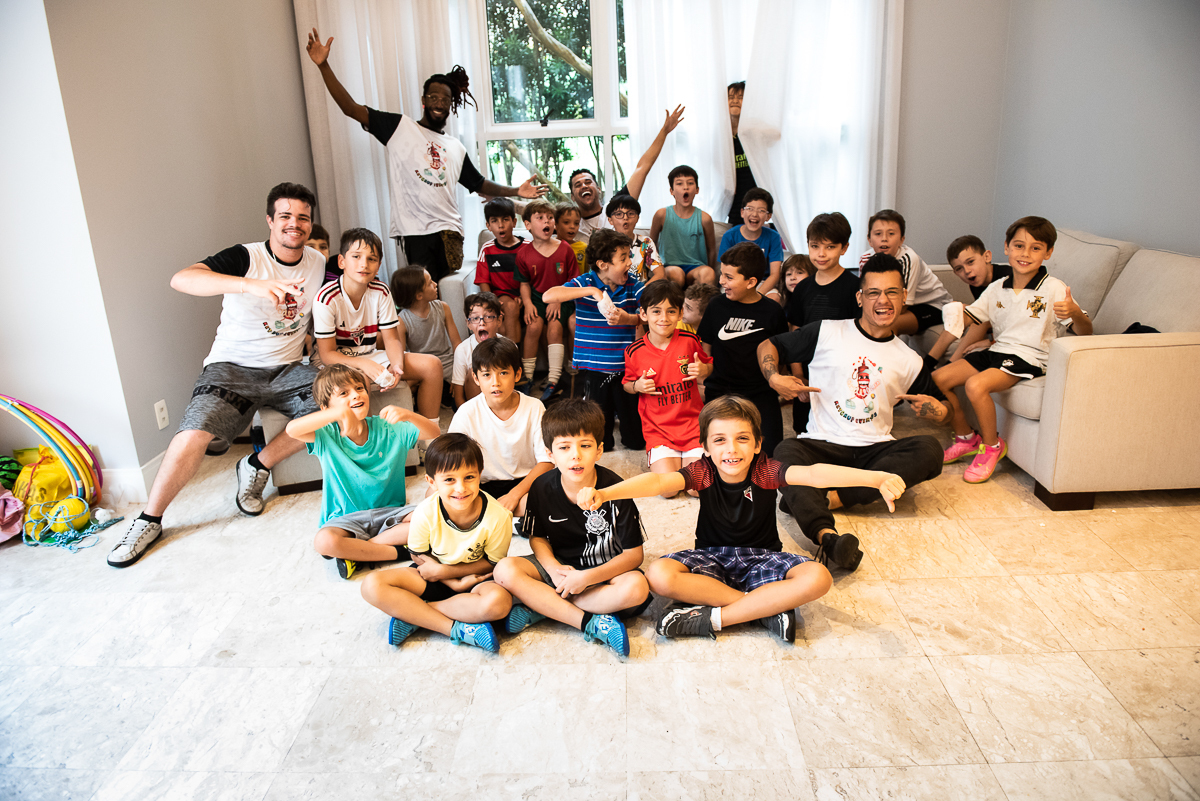 comemoração dos meninos