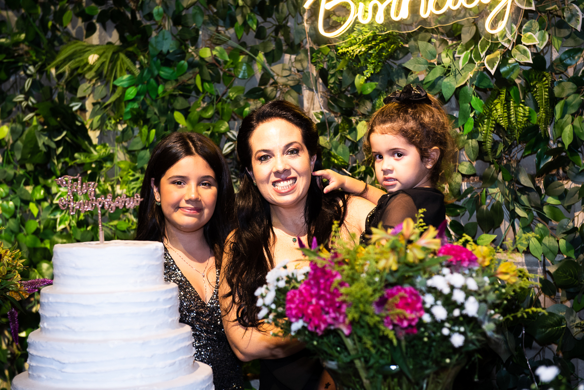 filhas com a mãe