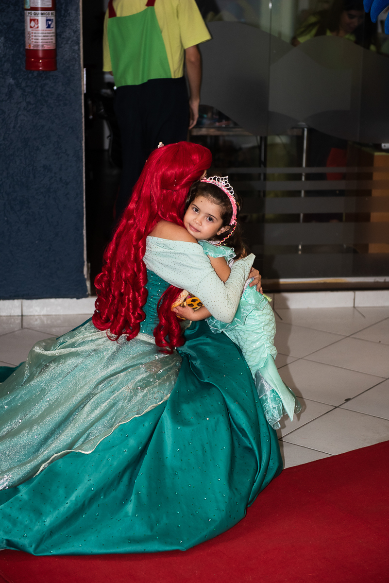 abraço de princesas