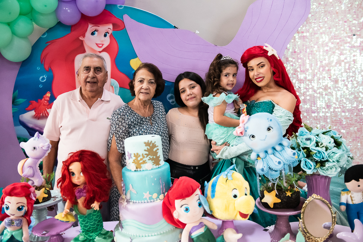 foto com os avós paternos
