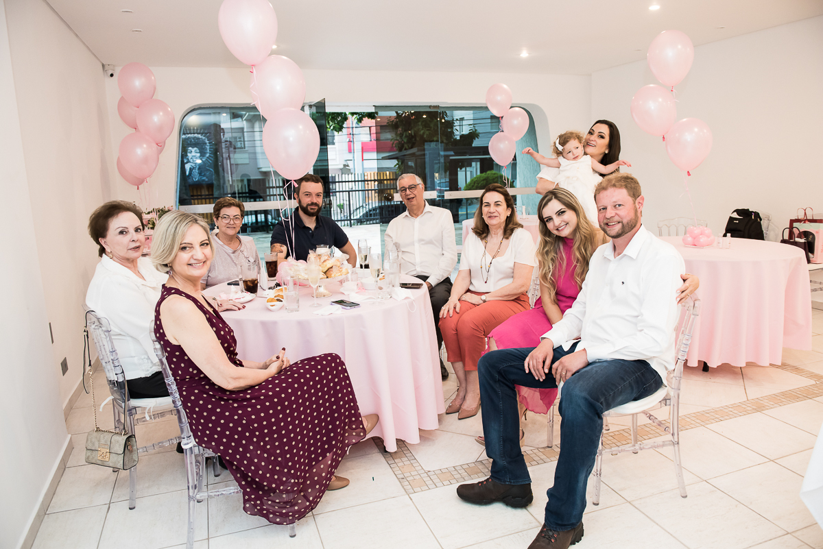 Batizado da Laura - Recepção