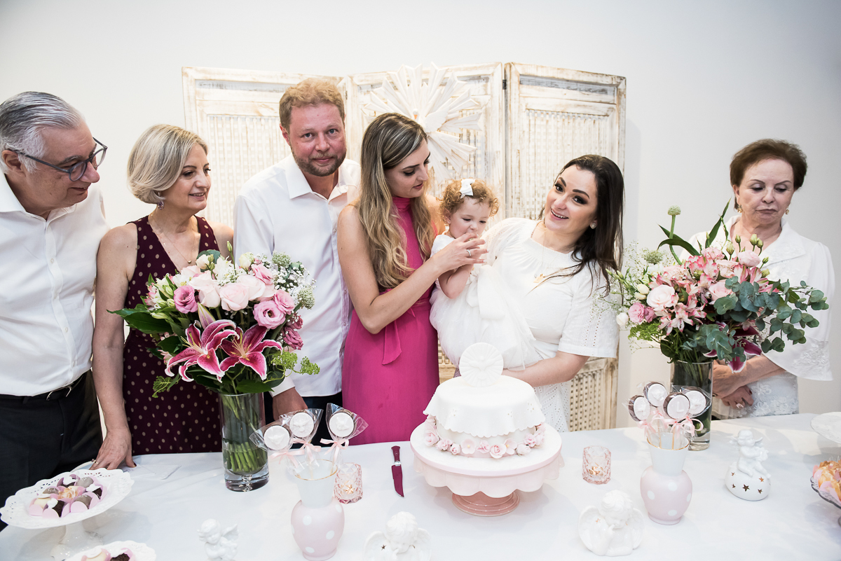 Batizado da Laura - Recepção