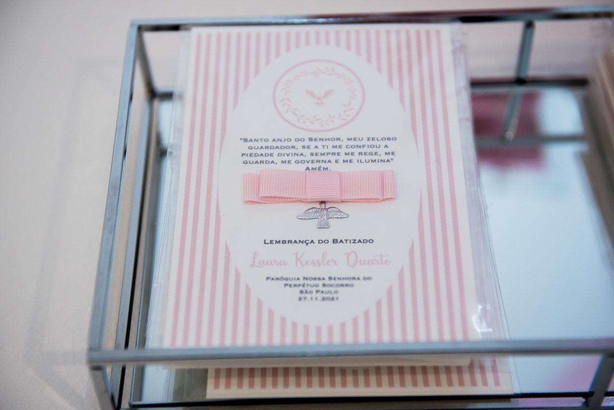 Batizado da Laura - Recepção