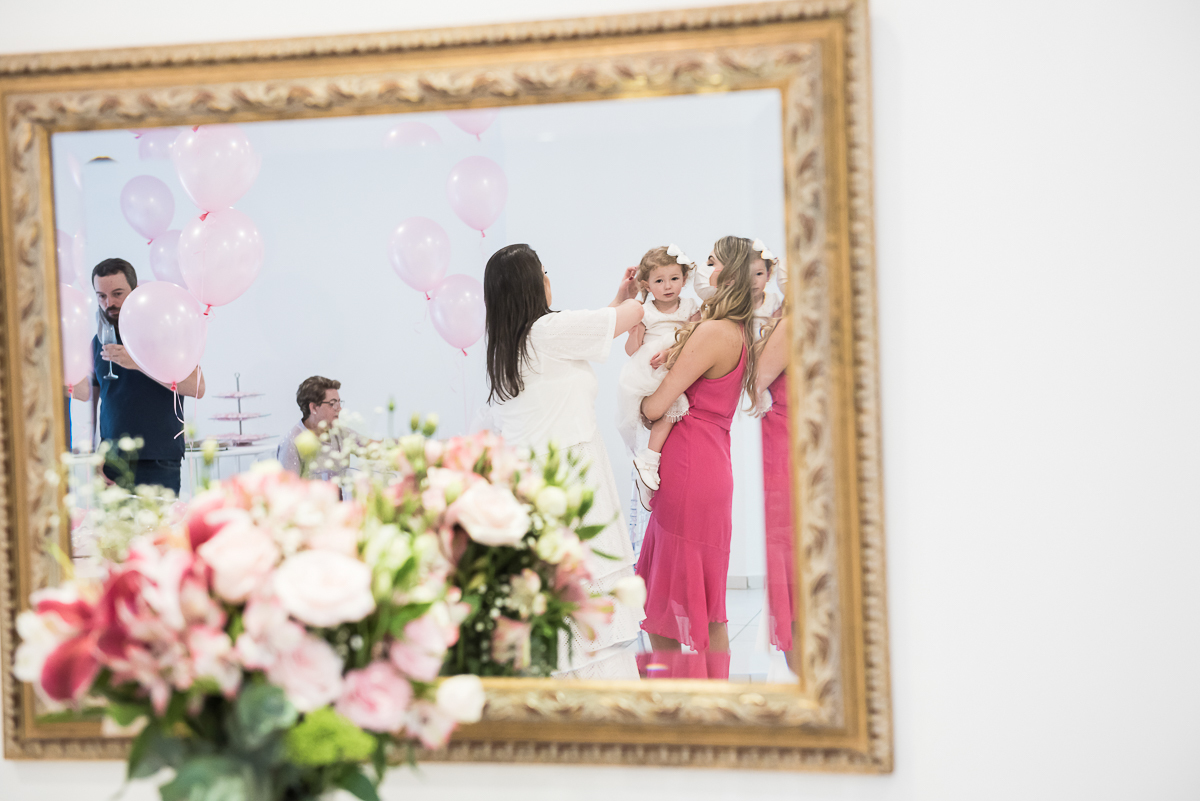 Batizado da Laura - Recepção