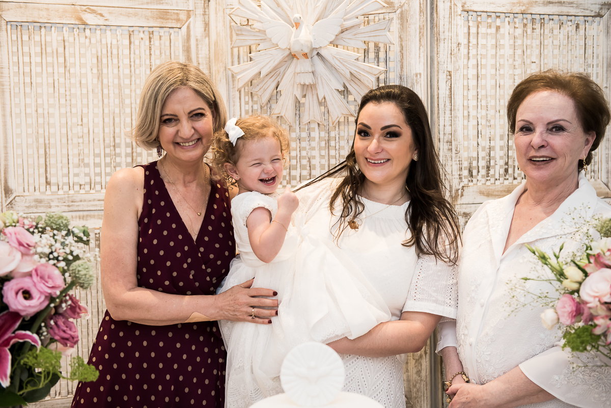 Batizado da Laura - Recepção